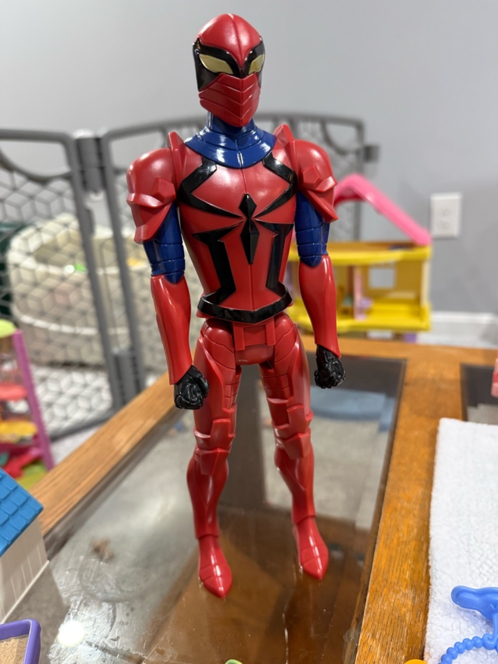 2015 Marvel Titan Hero Ultimate Spider-Man Sinister Six Spyder Knight 12”